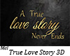 True Love Story 3D Gold