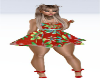 &acirc;�&yen; Maxine Dress Red