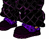 Purple nights sandals