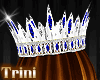 Platinum Sapphire Crown 
