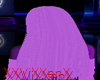 purple neon long hair