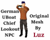 German Uboat Chief NPC