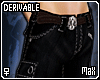 [MM]dynamic pants-black