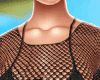 ❹.Black Crochet Top