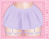 Skirt w Garters Lilac