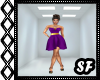 SF/Salma Purple Dress