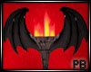 Gothic Vamp Wall Torch