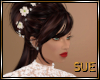 Mocha Cream Bridal Hair