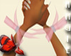 Pink Wrist Bows