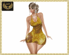 NJ] Gold summer dress