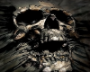 skull background