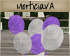 !D LilacWhite Balloons