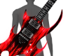 Red Glow Guitar Animated
