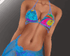 Colorful Bikini/Cover Up