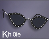 K black silver sunglasse