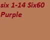 Six60 Purple Epic