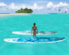 Surfboard Blue