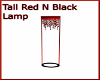 Tall Red Lamp