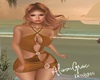 Eileen Melon Dress
