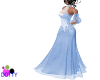 Blue jeweled gown