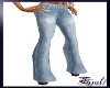 ~T~Sexy Flare Blue Jeans