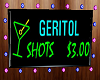 Geritol Sign
