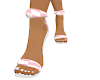 Pink Puff Sandal Heel