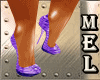 Purple Glitter Pumps