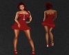 Cocktail Dress - Red