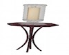 Cabin Candle table