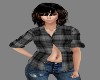!R! PJ Shirt Gray Plaid