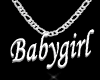 Babygirl necklace