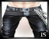 IS Black Chained Pants