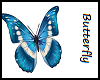 Blue Hair Butterfly