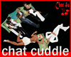 chat cuddle cushion