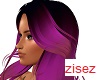 pink purple black hair