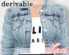 layerable jean jacket