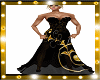 Gold/Black Gown