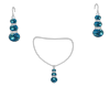 Blue Topaz Jewelry Set
