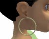 (CS) Gold Hoop Earrings