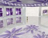 purple flower ball room