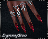 *Jinx Red Nails & Rings