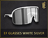 EF Glasses M W/Silver