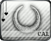 [c] Lin Earrings Silver