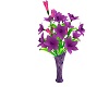 bc's Purple/Flowers Vase