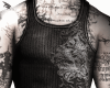 l Tanktop black + tat