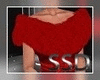 SSD Fir Shrug-Red