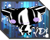 {D} Zebra Chibi Cat