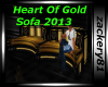 Heart Of Gold Sofa 2013