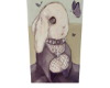 goth bunny cutout